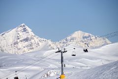 09T Storm Mountain and Mount Temple Close Up From Lookout Mountain At Banff Sunshine Ski Area.jpg